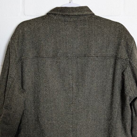 Tommy Bahama Virgin Wool Brown Fall Autumn Cool Weather Jacket Men's Size Large - Picture 7 of 8